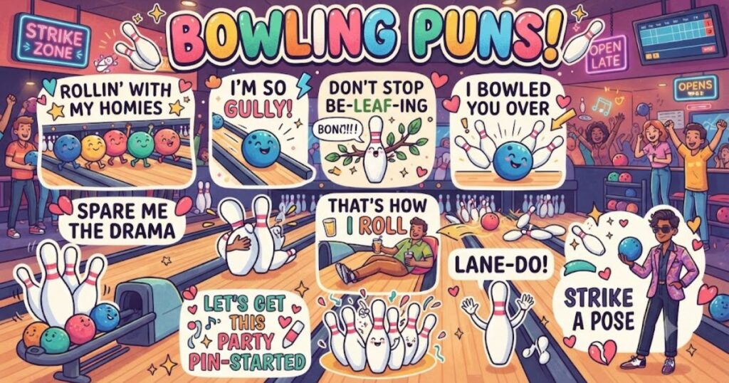 Bowling Puns for Instagram