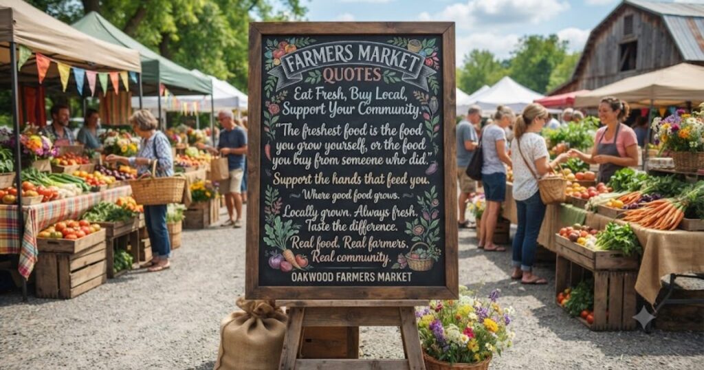 Farmers Market Quotes