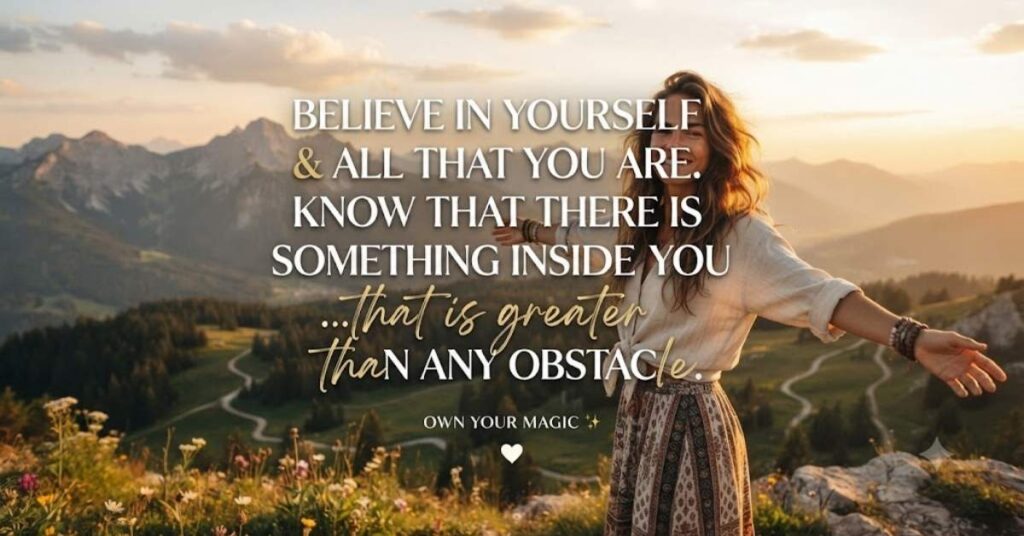 Inspirational Self Confidence Quotes for Instagram