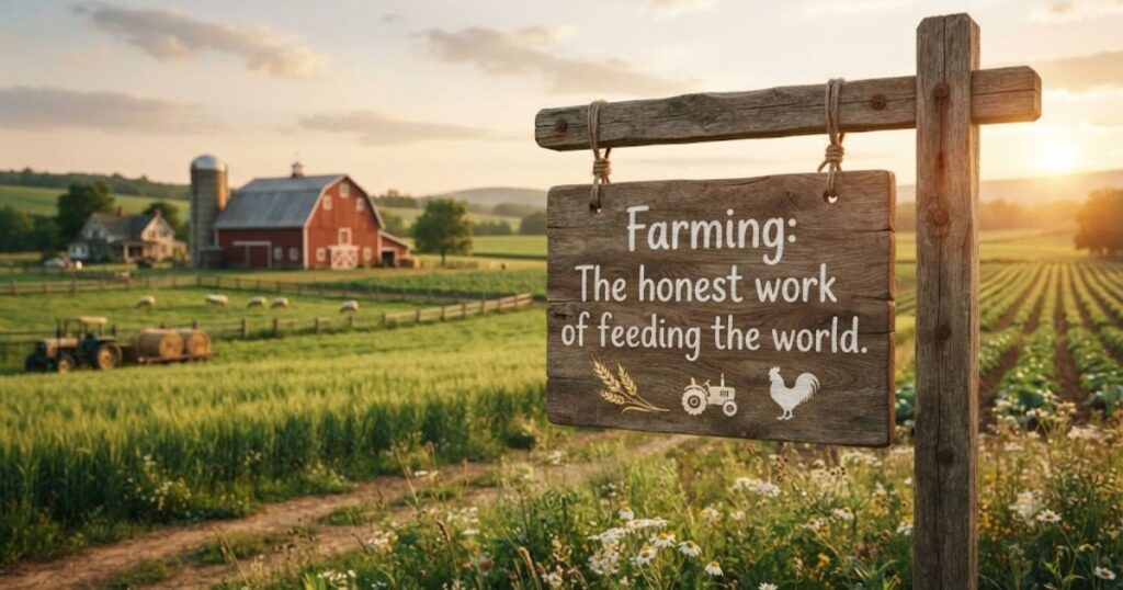Short Farm Quotes for Instagram