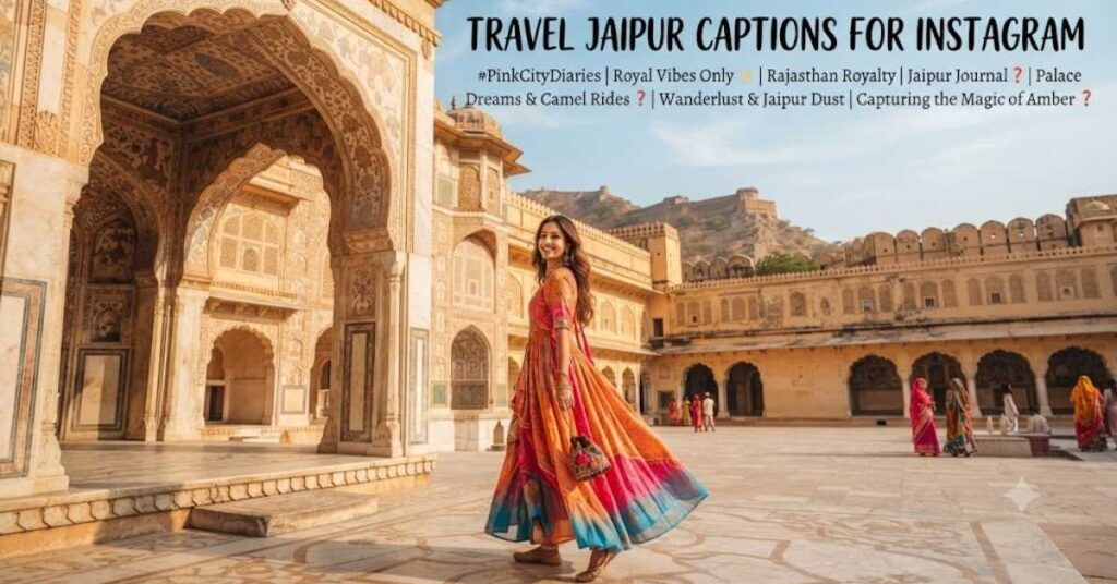 Travel Jaipur Captions for Instagram