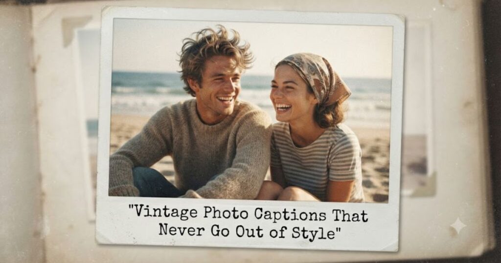 Vintage Photo Captions That Never Go Out of Style