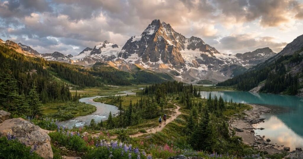 Mountain Captions for Instagram