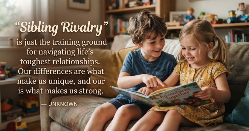 Sibling Rivalry and Differences Quotes