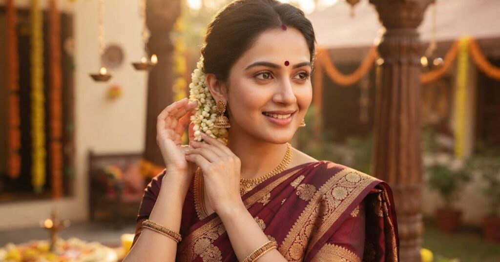 Traditional Outfit Bindi Captions for Instagram