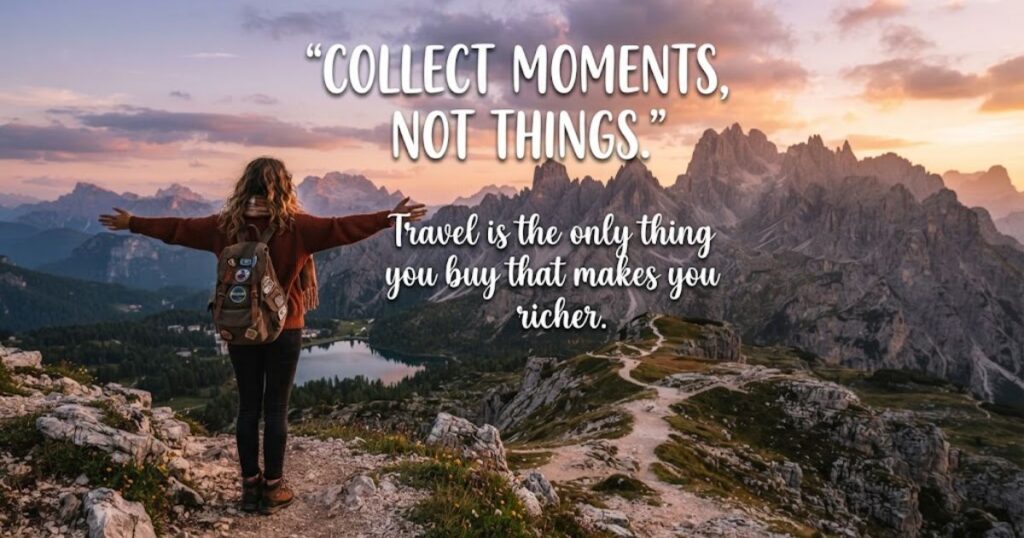 Quotes for Travel Memories and Destination Photos