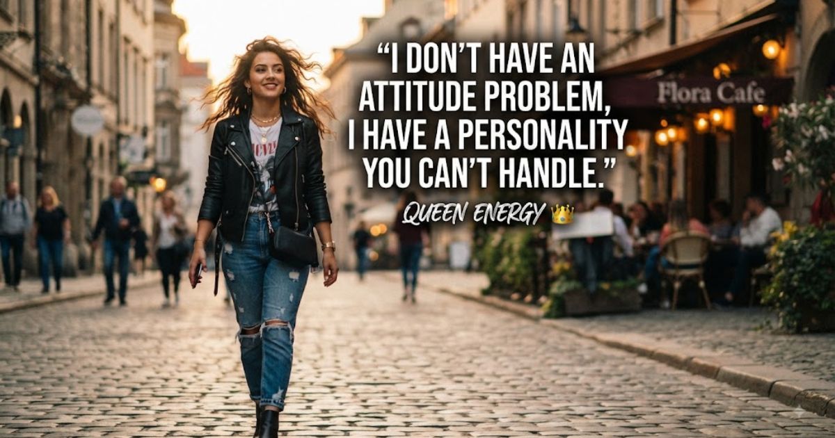 Girl Attitude Quotes for Instagram