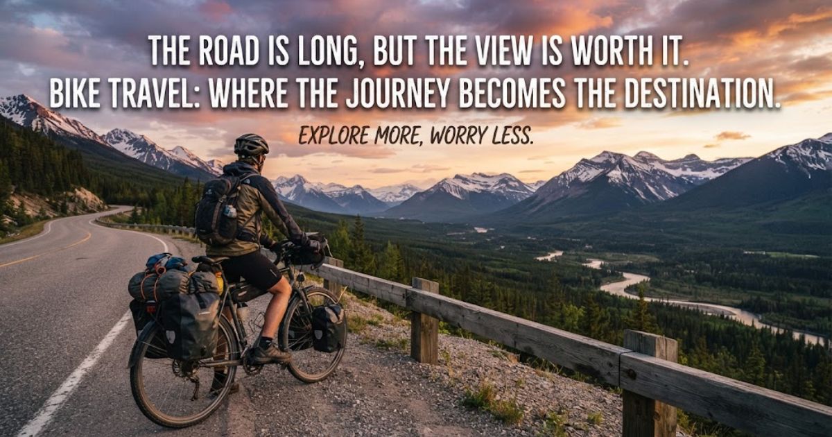 bike travel quotes for instagram